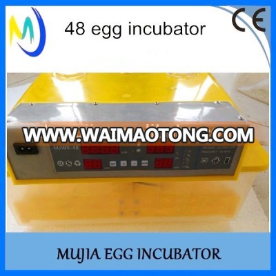 Mujia Chicken Farm Equipment Plastic Automatic Egg Incubator/Hatcher