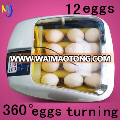 Mujia 360 degree egg turning small incubator egg hatching machine