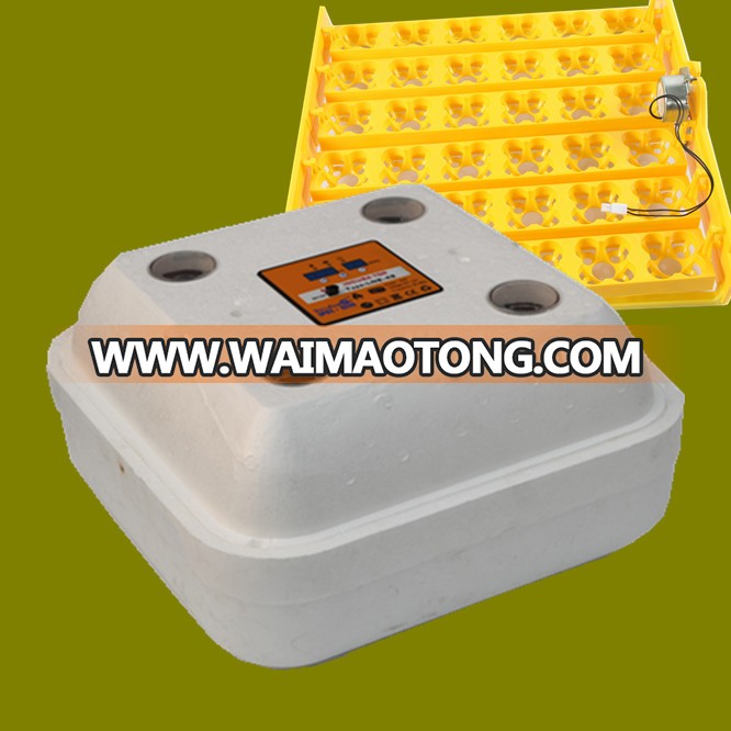 Super quality fully automatic temperature control and humidity control 42 eggs incubator